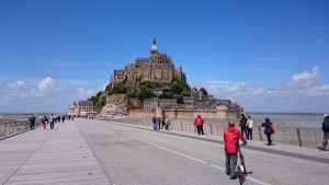 Le Mont-Saint-Michel na koloběžkách 1